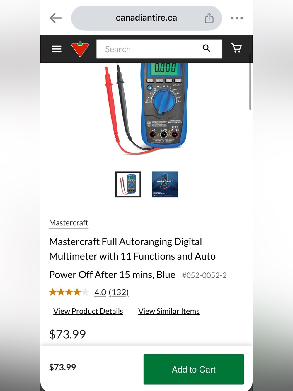 Full Autoranging Digital Multimeter - 11 Functions - Picture 3 of 4